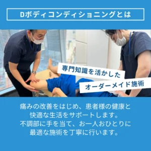 BODYコンディショニングプログラム　身体の痛みと不調に　理学療法士によるオーダーメイド整体