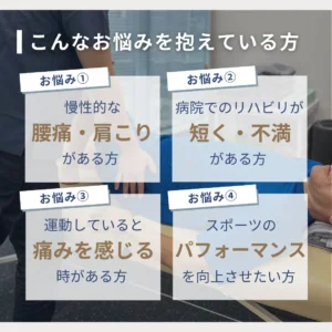 BODYコンディショニングプログラム　身体の痛みと不調に　理学療法士によるオーダーメイド整体